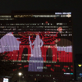 クリスマスイルミネーション〜ソウルスクエア〜の画像