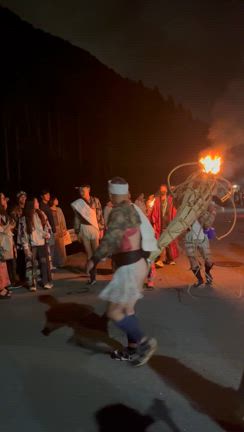 鞍馬の火祭りの記事動画