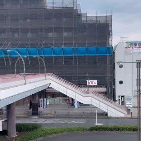 我が長屋の大規模修繕工事始まる。の画像