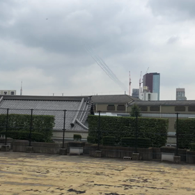 ブルーインパルス、見事でした！の画像