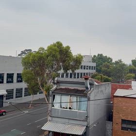 山火事の煙がの画像