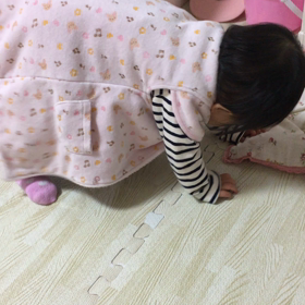 慣らし保育スタート / 1人タッチの画像