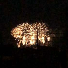 荒川の花火の画像