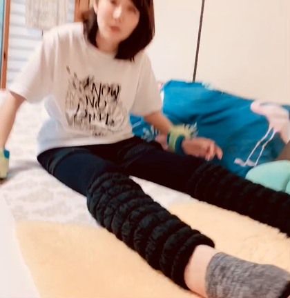 お家トレーニング⑥  重りを使っての巻の記事動画