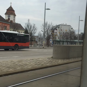 ウィーンの路面電車の画像