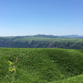 日本一のカルデラの画像
