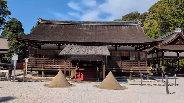 上賀茂神社特別参拝の記事動画