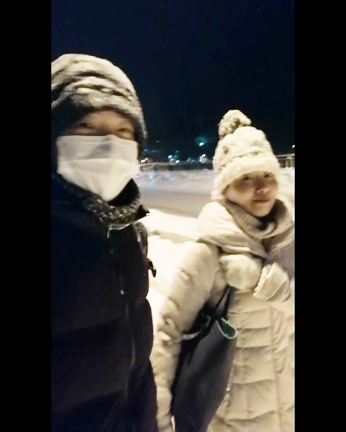 北海道☆4日ぶりに彼女と再会！の記事動画