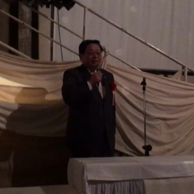 堺市長のお話しの画像