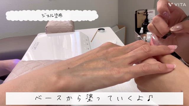 ただ塗れば良いだけじゃない、ジェルネイル✨Lilly nail salon立川市の記事動画