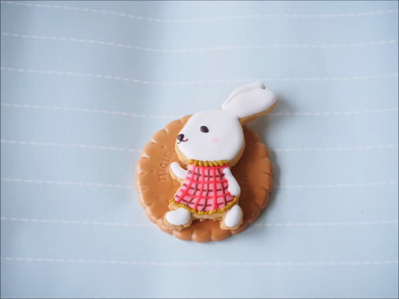 アイシングクッキーのウサギが走る？の記事動画