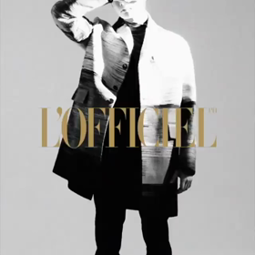 違う雑誌にも、ジョンソクさん＠lofficiel 動画の画像