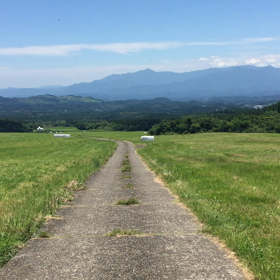 初夏の久住高原の画像