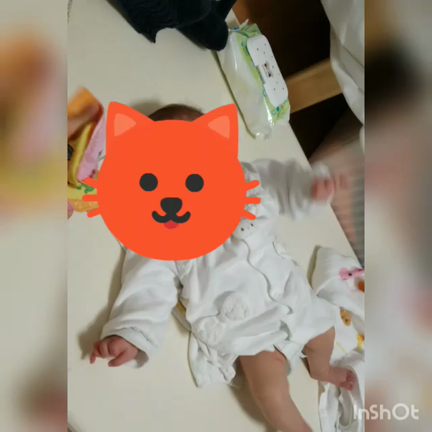 二ヶ月半の娘が興奮するおもちゃ！の記事動画