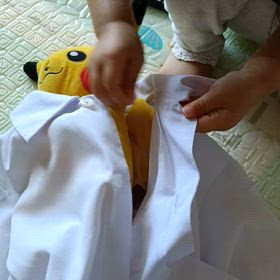 幼稚園の制服をバザーでGetの画像