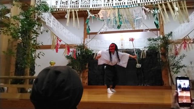 高千穂夜神楽の記事動画