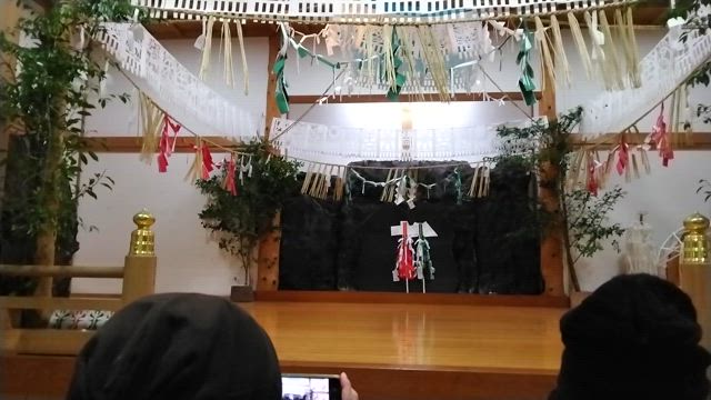 高千穂夜神楽の記事動画