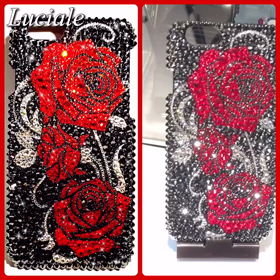 iPhone6/6sカバー薔薇♡の画像