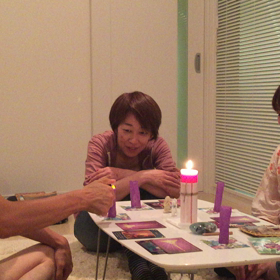 十五夜の瞑想会の画像