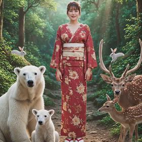 ホッキョクグマさんも喜んでるよの画像
