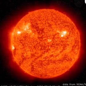 太陽フレア発生！の画像