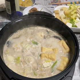 早い夕飯の画像