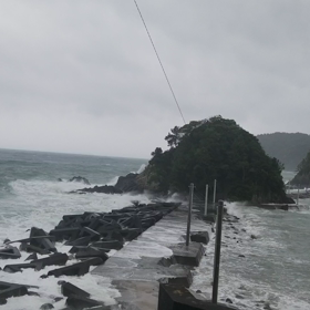 台風の画像