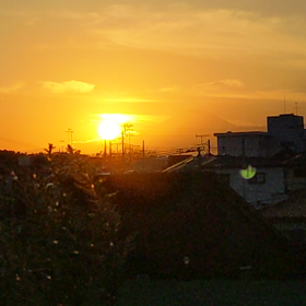 夕焼け。の画像