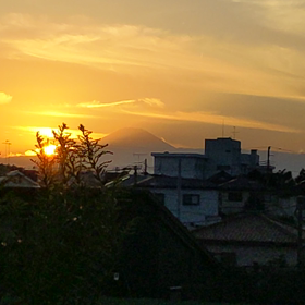 夕焼け。の画像