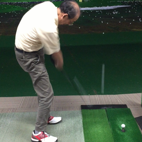 ゴルフレッスン再開の画像