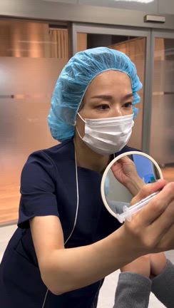 ふたえまぶた形成（埋没法）　手術前のデザイン風景の記事動画