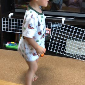 2歳、英才教育？の画像
