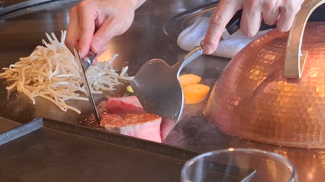 6/29　恒例の　#ウエスティンホテル東京　#鉄板焼恵比寿　さんへの記事動画