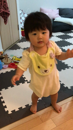 はじめての歩行に感動！！の記事動画
