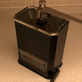 楽々コーヒーの豆挽き 片手だよ〜の画像