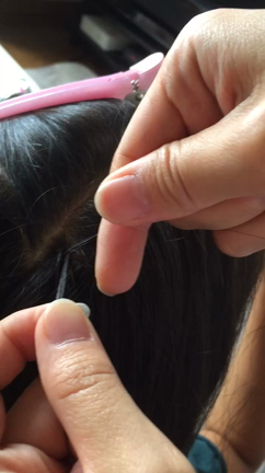 ハートヘアアレンジのポニーテール♡の記事動画