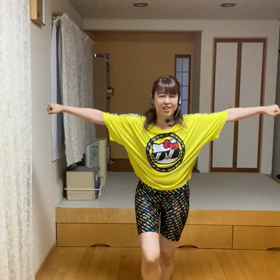 土曜は恒例エアロだよーの画像