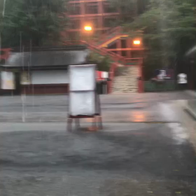大雨の画像
