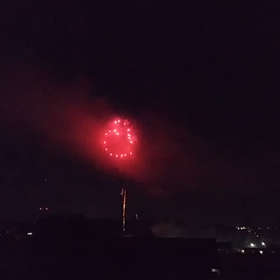 地元の花火大会の画像