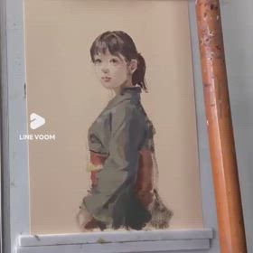 紙油彩の画像