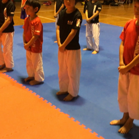 ビシッと！姿勢良く！ 型は綺麗に、、の画像