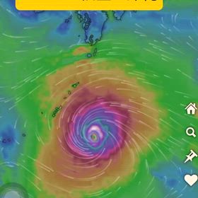 2026年8月　旧盆  の台風の画像
