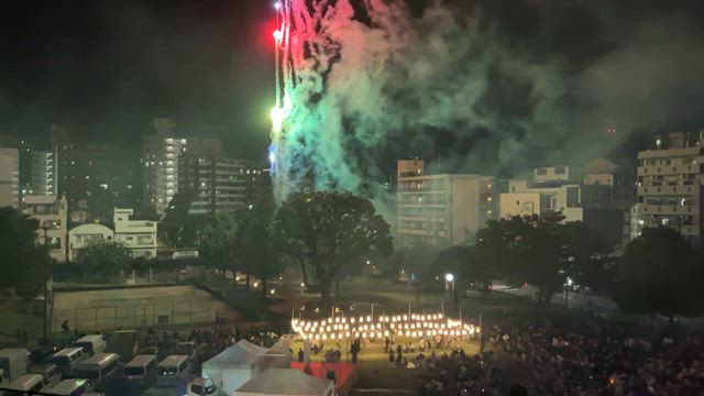共研公園夏祭りの記事動画
