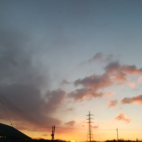 今朝の朝焼け✨の画像