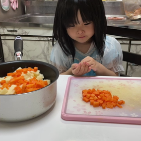 夕飯準備の画像