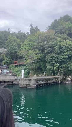 琵琶湖☀︎竹生島の弁財天様に行ってきました❣️の記事動画