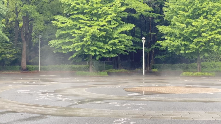 大気の流れ遅く…あす〜月は傘準備の記事動画