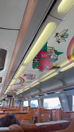 愛媛県今治へ　アンパンマン列車に出会った！の記事動画