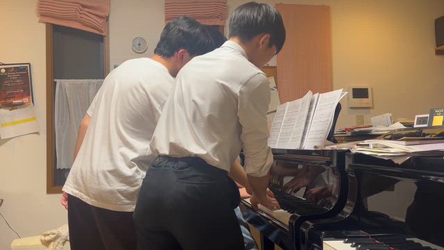 明日は連弾リハーサル！の記事動画