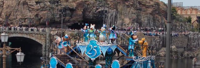 東京ディズニーシー25周年『スパークリング・ジュビリー』に行ってきた！めっちゃ混んでた!?（感想の記事動画